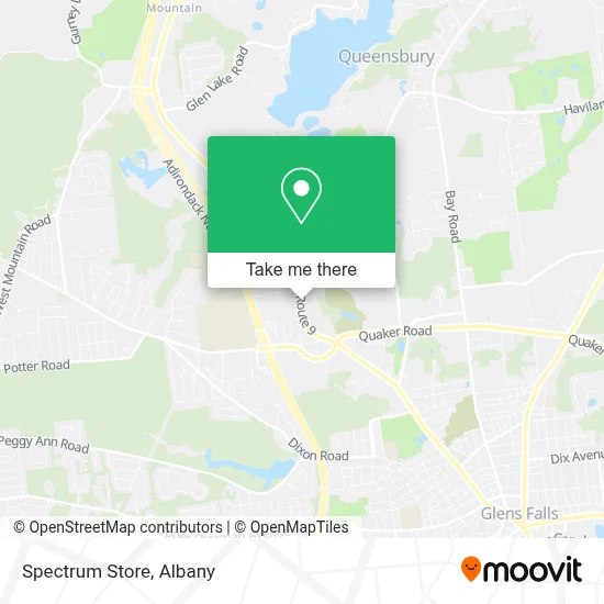 Spectrum Store map