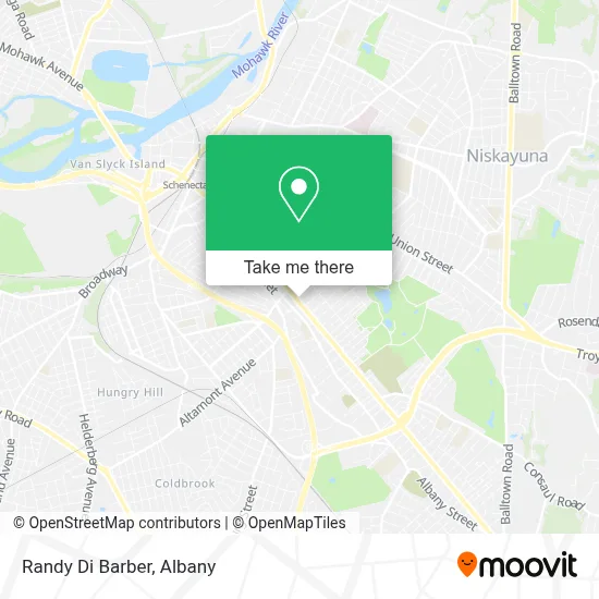 Randy Di Barber map