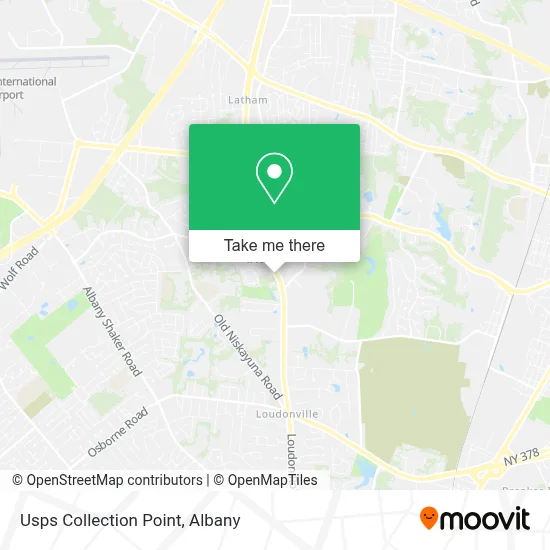 Usps Collection Point map