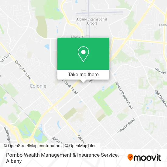 Pombo Wealth Management & Insurance Service map