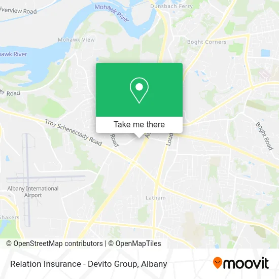 Relation Insurance - Devito Group map