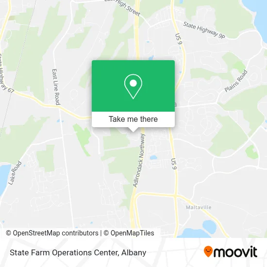 State Farm Operations Center map