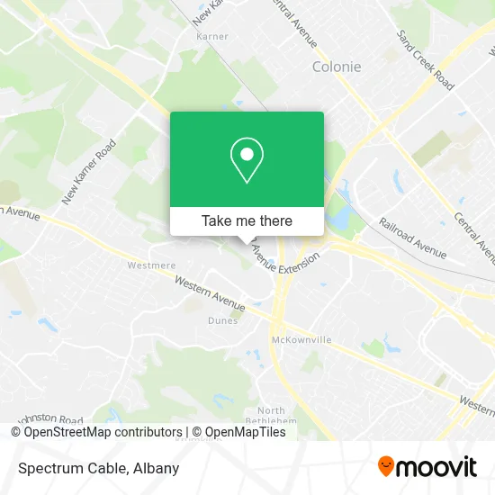 Spectrum Cable map