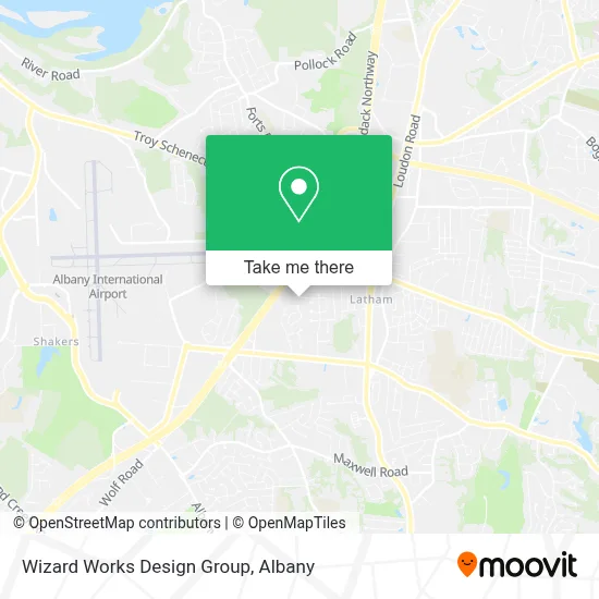 Wizard Works Design Group map