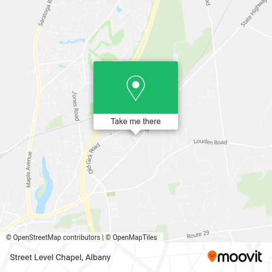 Street Level Chapel map