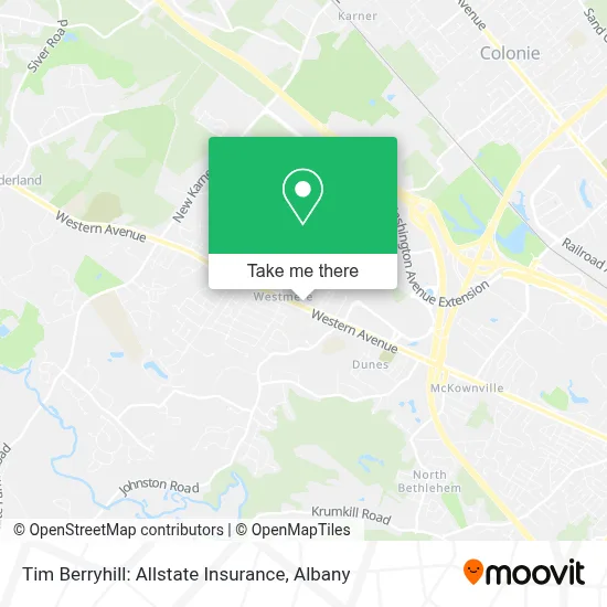 Tim Berryhill: Allstate Insurance map