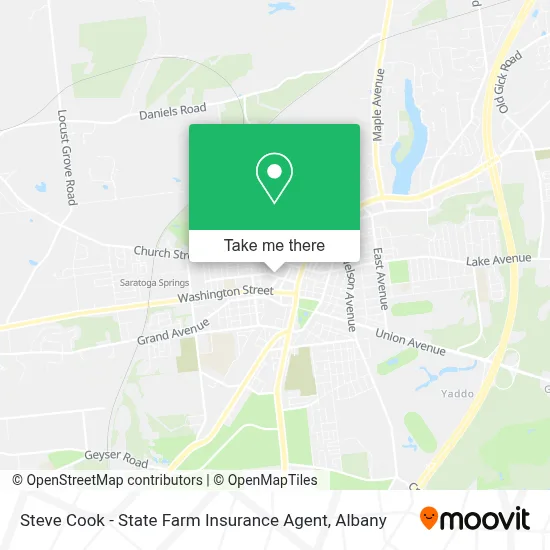 Steve Cook - State Farm Insurance Agent map