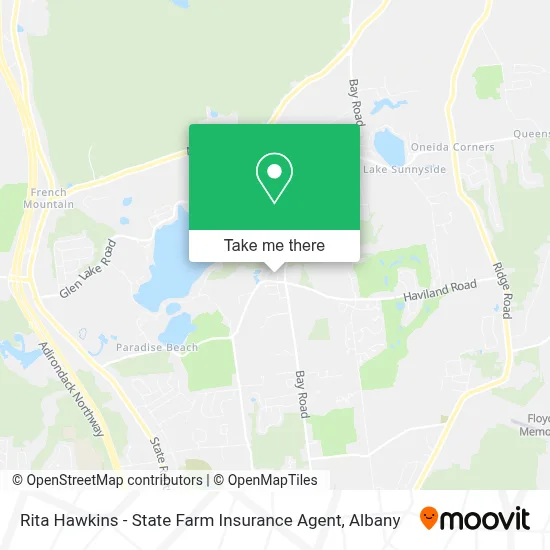Rita Hawkins - State Farm Insurance Agent map