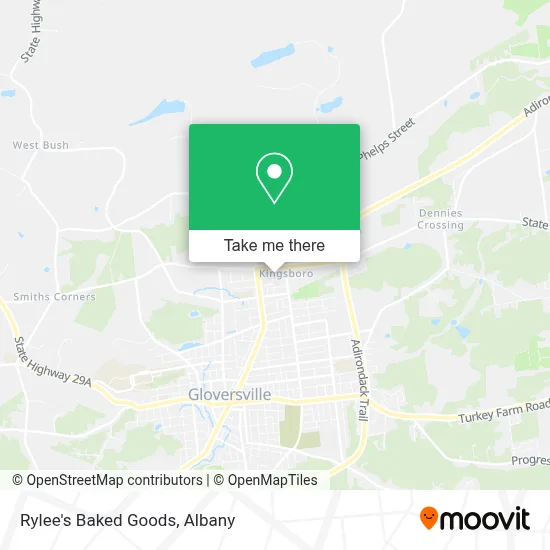Rylee's Baked Goods map