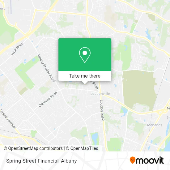 Spring Street Financial map