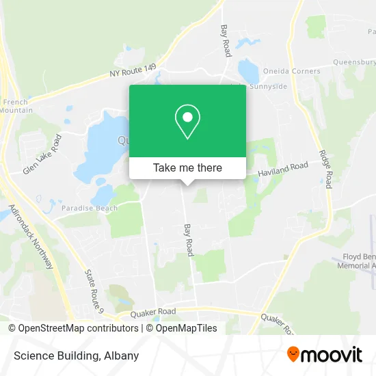 Science Building map