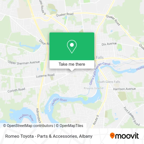 Romeo Toyota - Parts & Accessories map