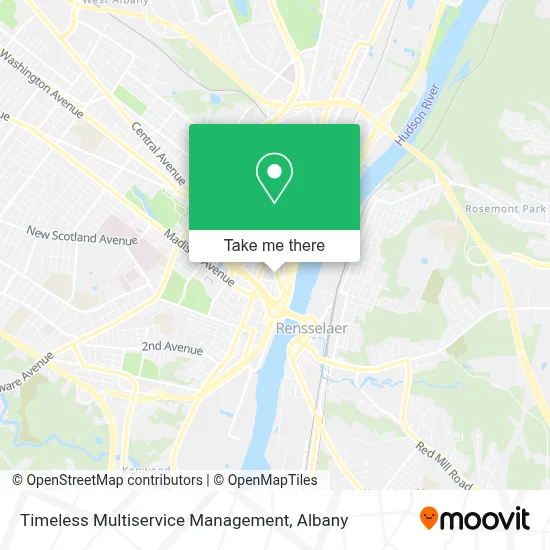Timeless Multiservice Management map