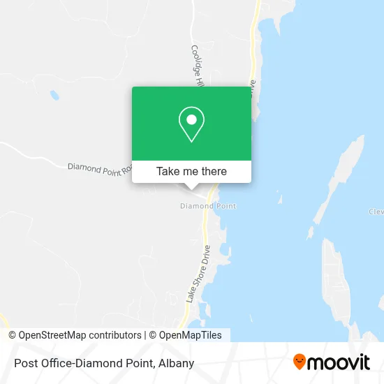 Post Office-Diamond Point map