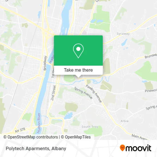 Polytech Aparments map