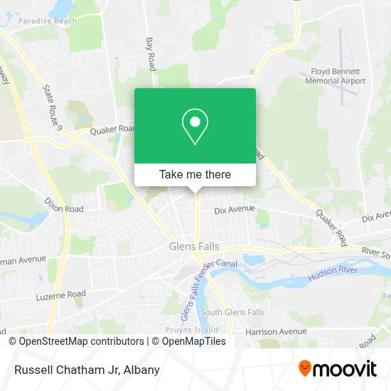 Russell Chatham Jr map