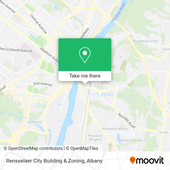 Rensselaer City Building & Zoning map
