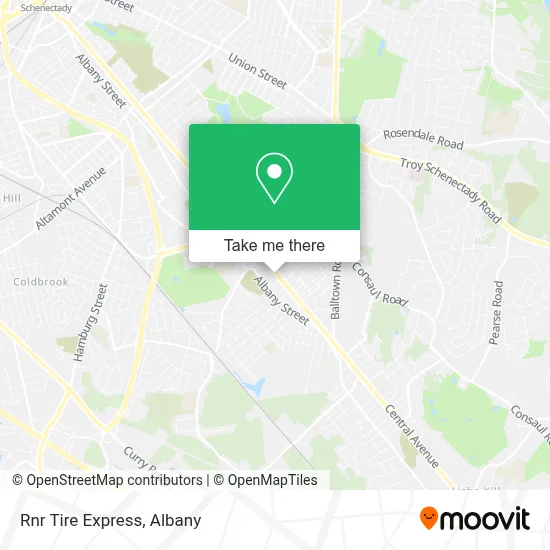 Rnr Tire Express map