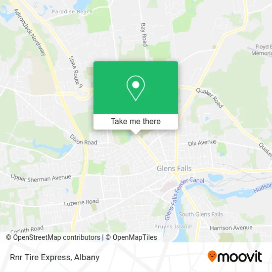 Rnr Tire Express map