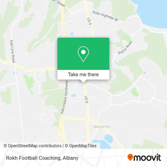 Rokh Football Coaching map