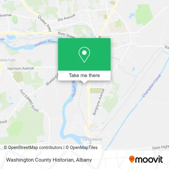 Washington County Historian map