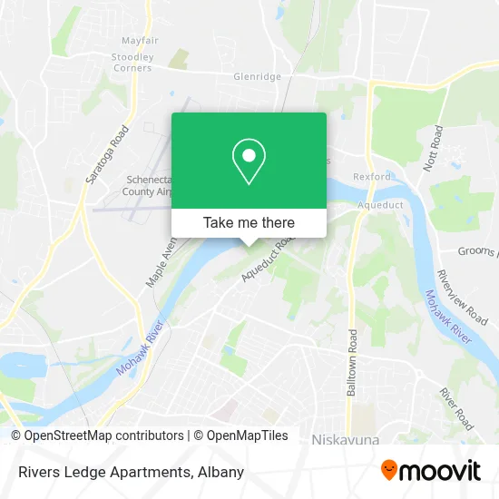Rivers Ledge Apartments map