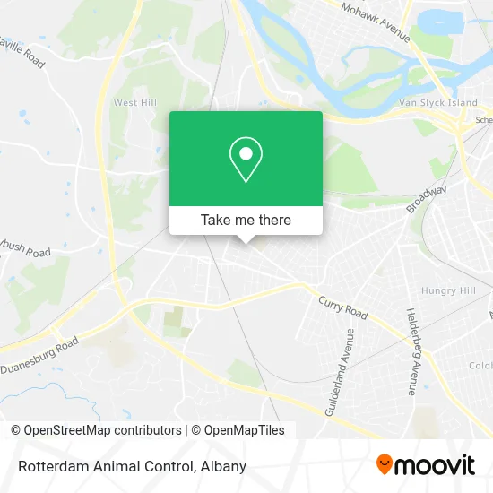 Rotterdam Animal Control map