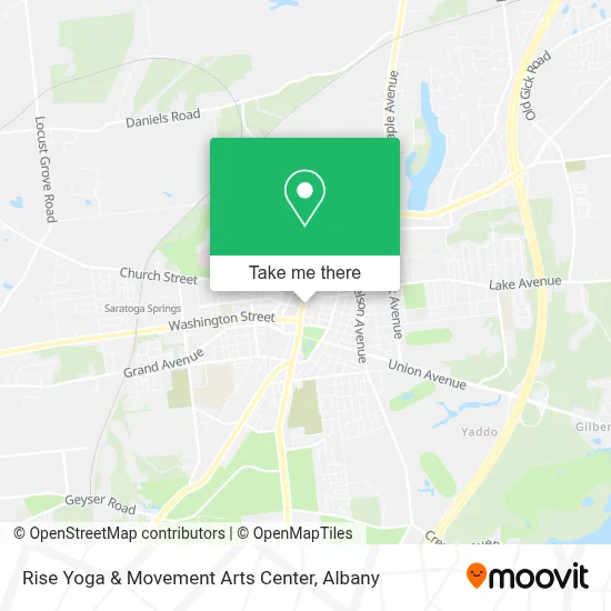 Rise Yoga & Movement Arts Center map