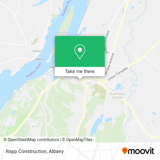 Rapp Construction map