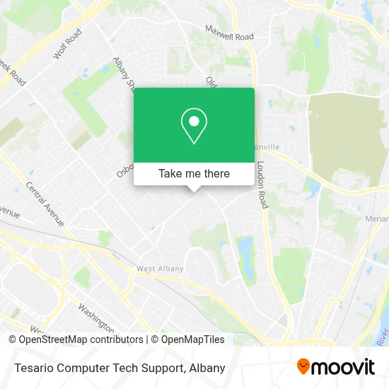Tesario Computer Tech Support map