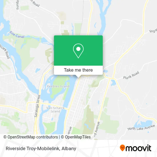 Mapa de Riverside Troy-Mobilelink