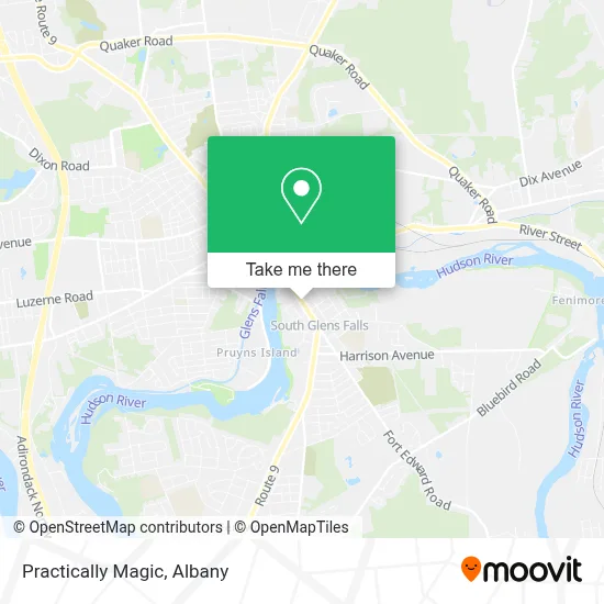 Practically Magic map