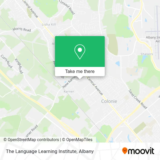 The Language Learning Institute map