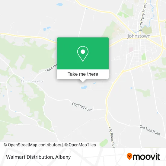 Walmart Distribution map