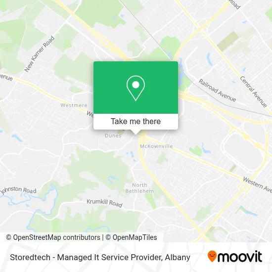 Storedtech - Managed It Service Provider map