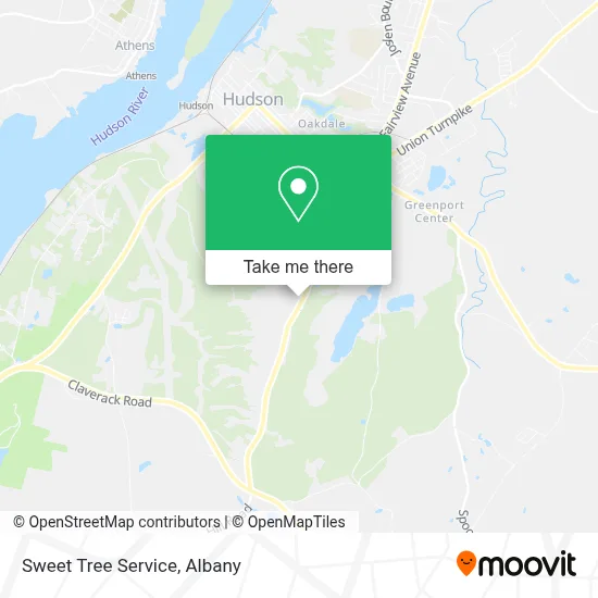 Sweet Tree Service map