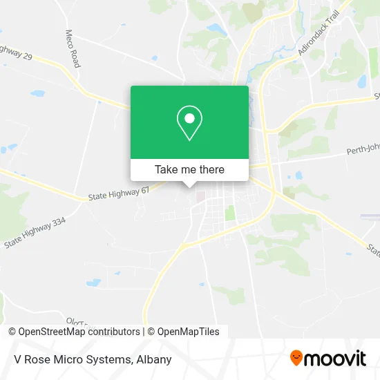 V Rose Micro Systems map
