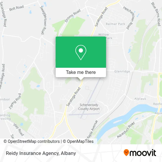 Reidy Insurance Agency map
