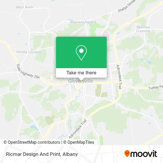 Mapa de Ricmar Design And Print