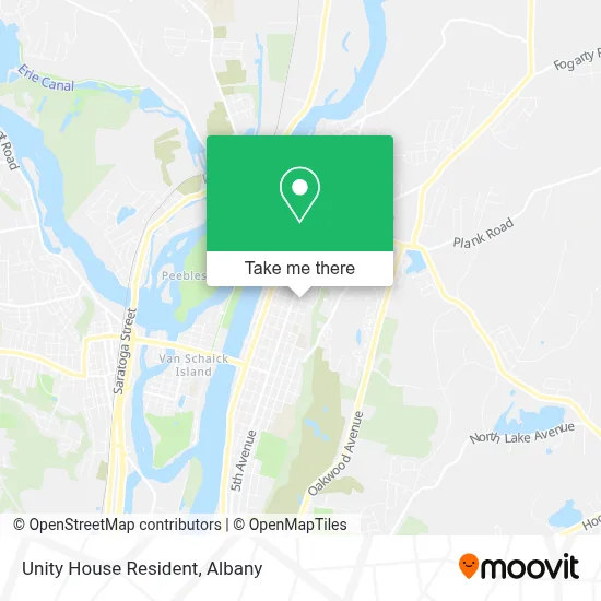 Unity House Resident map