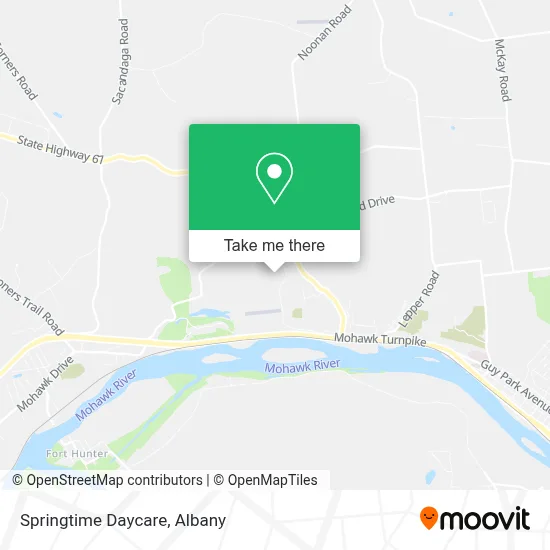 Springtime Daycare map