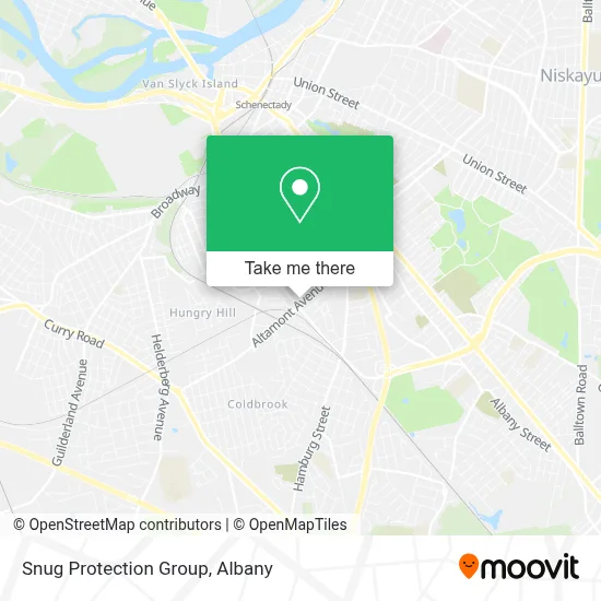 Snug Protection Group map