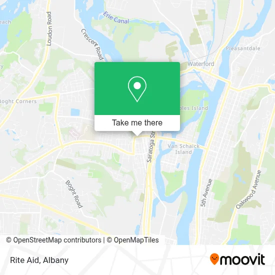 Mapa de Rite Aid