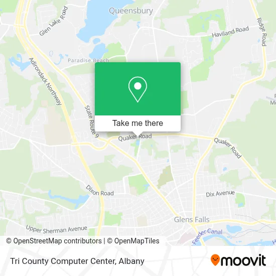 Tri County Computer Center map