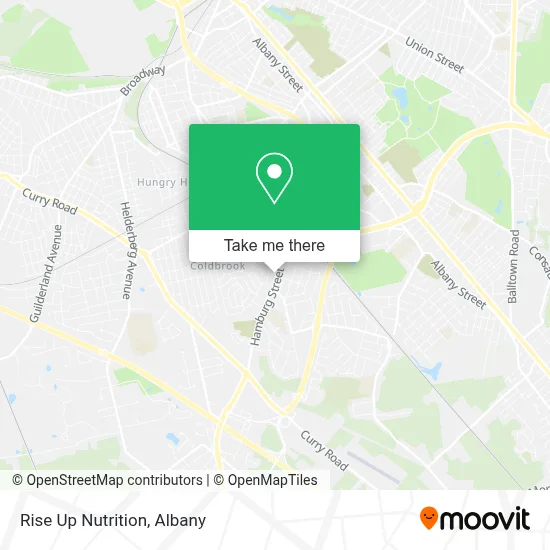 Rise Up Nutrition map