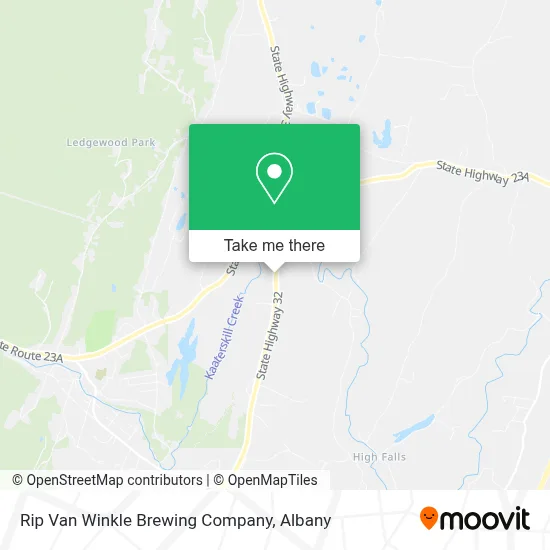 Rip Van Winkle Brewing Company map