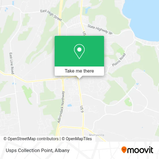 Usps Collection Point map