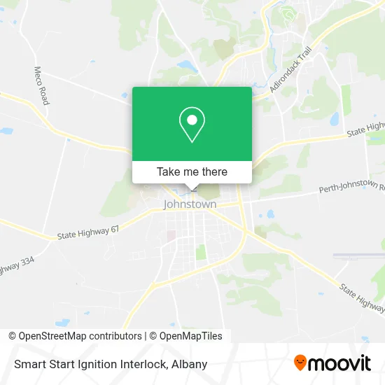 Smart Start Ignition Interlock map