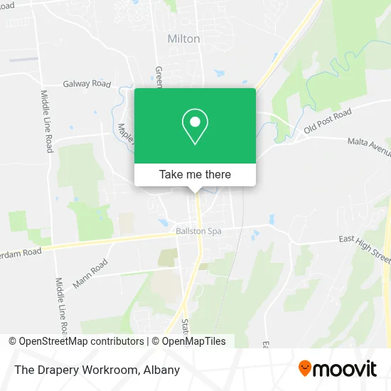 The Drapery Workroom map