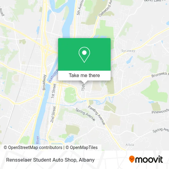 Rensselaer Student Auto Shop map
